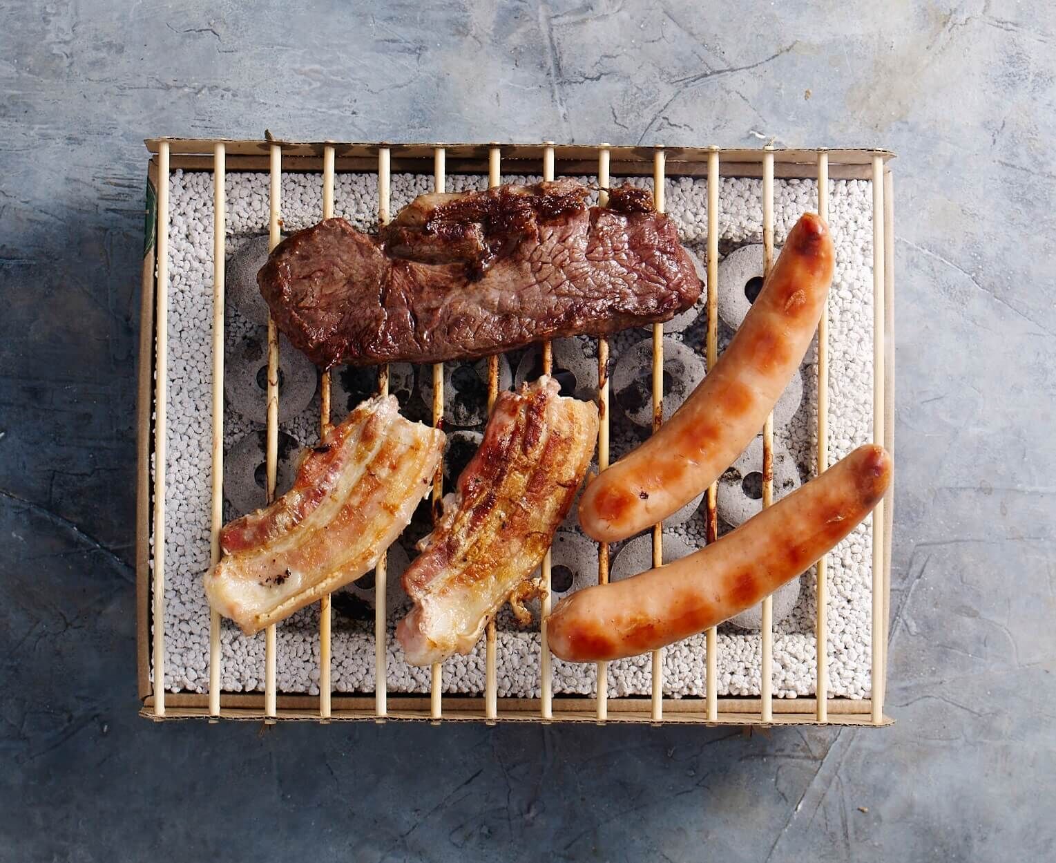 1x Einweg-Grill von CasusGrill: Umweltfreundlich und aus 100% natürlichen Materialien von Casus Grill
