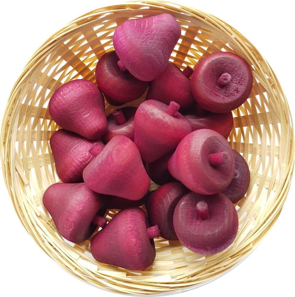 50x Himbeere Duftholz zur Lufterfrischung und Raumbeduftung - Dufthölzer - Duftfrüchte - Duftkugel von DuftHolz