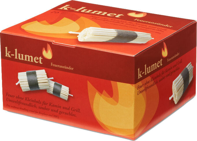 20x K-lumet Feueranzünder - Kamin- und Grillanzünder ~ 320 Anzünder von K-Lumet