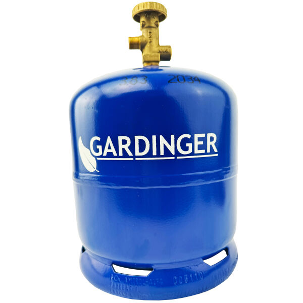 Befüllbare Propanflasche Profill907 2,5kg + Umfüllschlauch + Adapter für z.B. VW California von HUW24