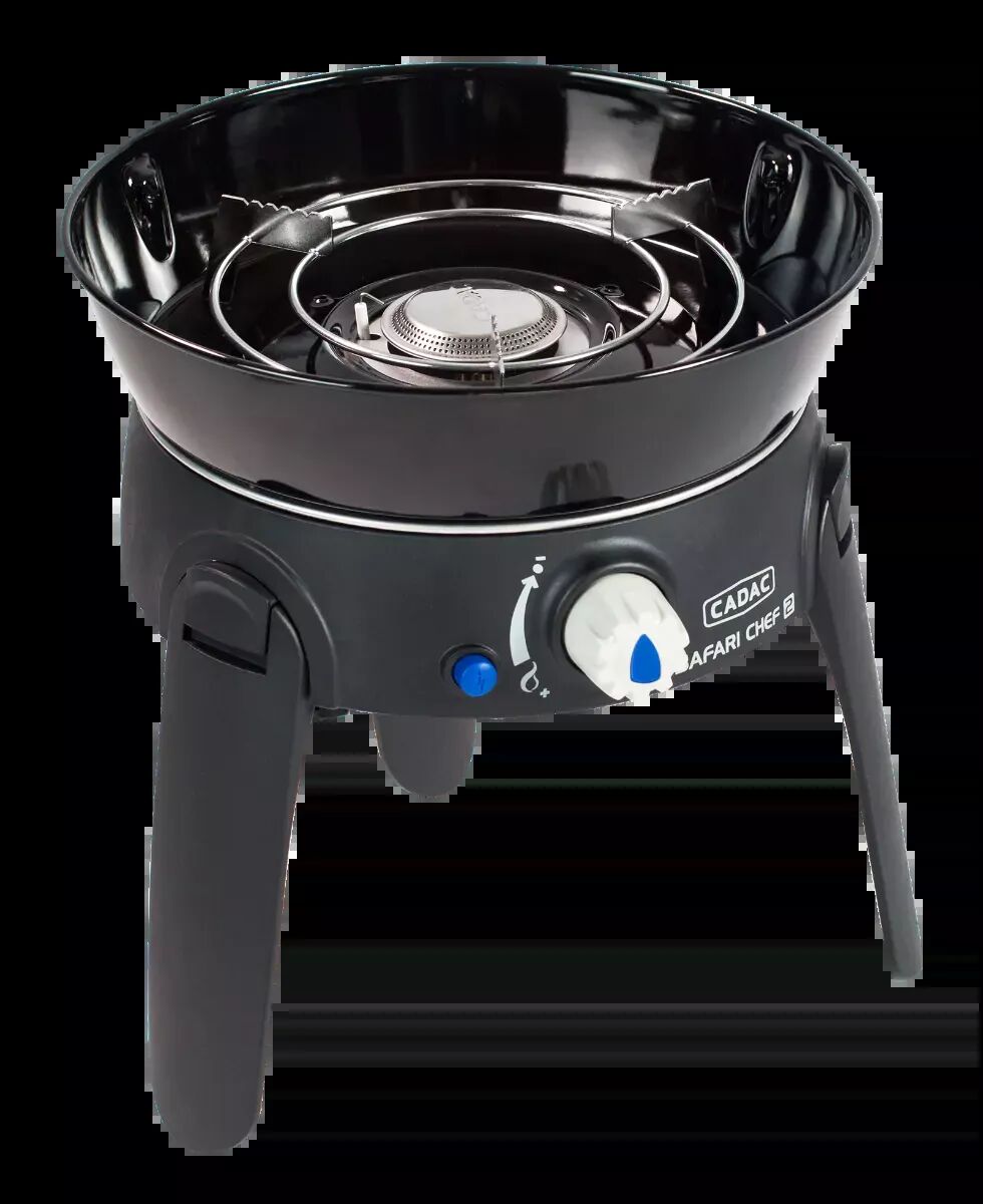 CADAC Safari Chef 30 LP Lite 50mbar | Kompakter Gasgrill | Leichtgewicht | Aufbewahrungstasche von CADAC CADAC Safari Chef 30 LP Lite 50mbar | Kompakter Gasgrill | Leichtgewicht | Aufbewahrungstasche von CADAC