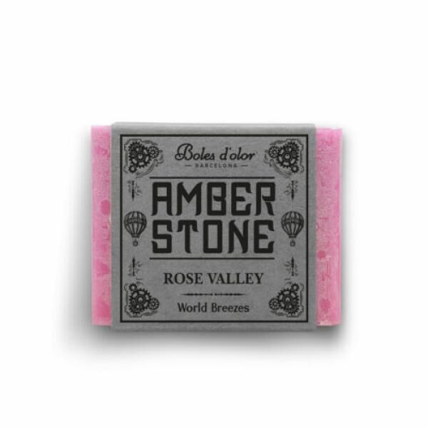 Amber Stone - Rose Valley Duft in Quadratform von Boles d'olor