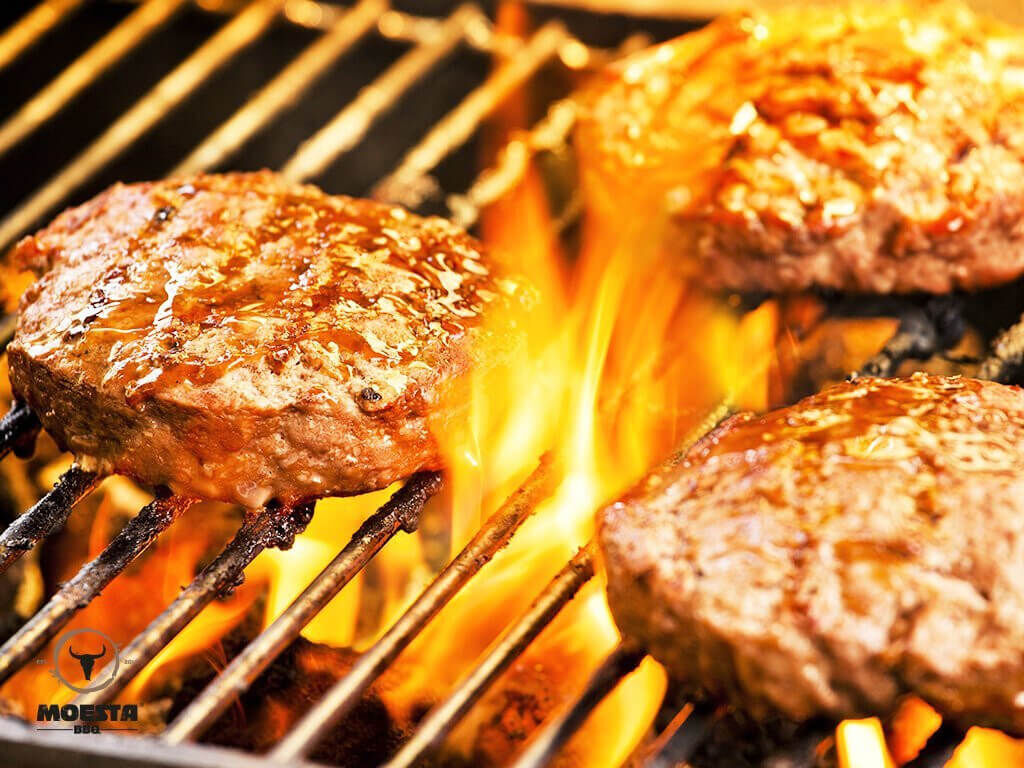BurgerPresse No.1 - Die 4-Fach Silikon Hamburgerpresse ~ Moesta BBQ von Moesta BBQ