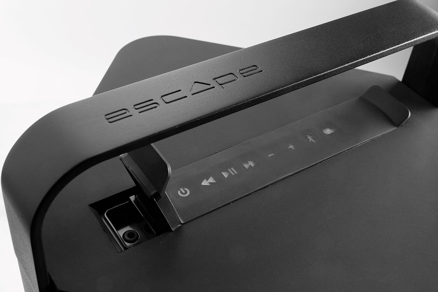 sonoro Escape P9 Outdoor Bluetooth tragbare HiFi Lautsprecher - IPX4 wetterfest - 100 Watt - 16h Akkulaufzeit - Farbe Schwarz von Sonoro