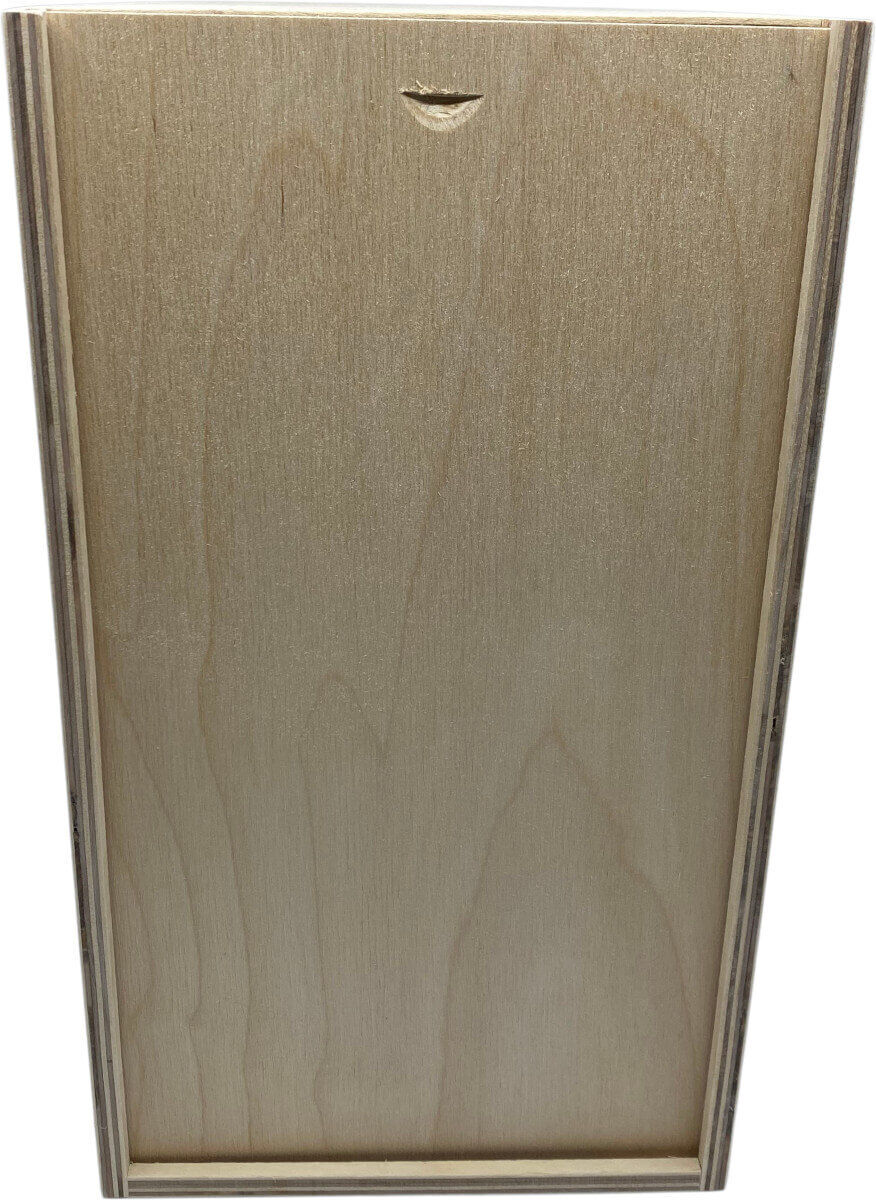 Blockwerk Monolith Strandgut Messerblock in Nussbaumholz | Magnetisch mit Stahl-Sockel | 360 Grad von Blockwerk