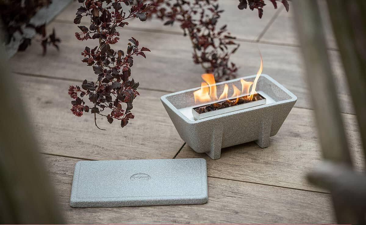 DENK Keramik Schmelzfeuer Outdoor XL Granicium mit Wachs gefüllt | SXLG von DENK Keramik