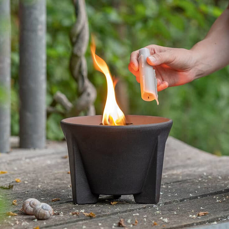 DENK Keramik Schmelzfeuer Outdoor (SFC) & Deckel CeraLava (SFC-DE) von DENK Keramik