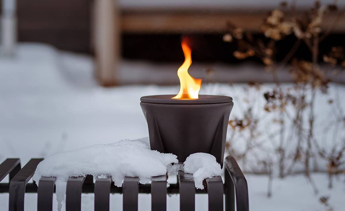 DENK Keramik Anti-Insekt-Set Schmelzfeuer Outdoor (SFC) & Deckel CeraLava (SFC-DE) von DENK Keramik