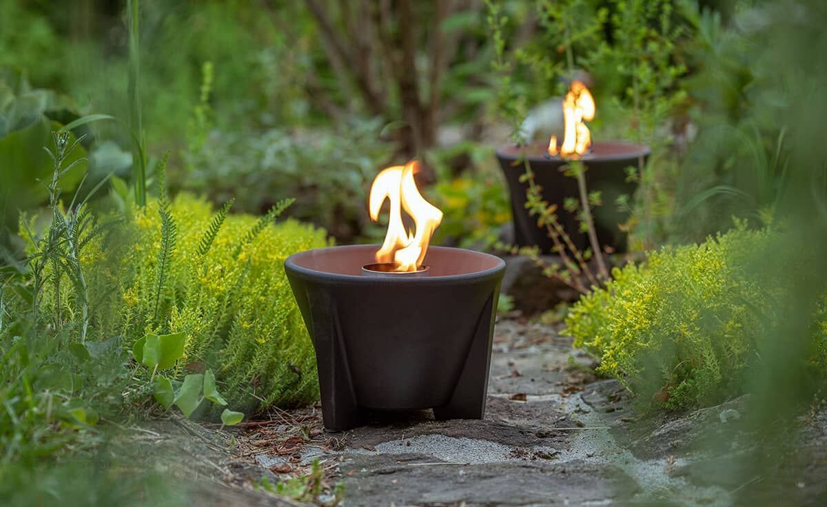 DENK Keramik Schmelzfeuer Outdoor (SFC) & Deckel CeraLava (SFC-DE) von DENK Keramik