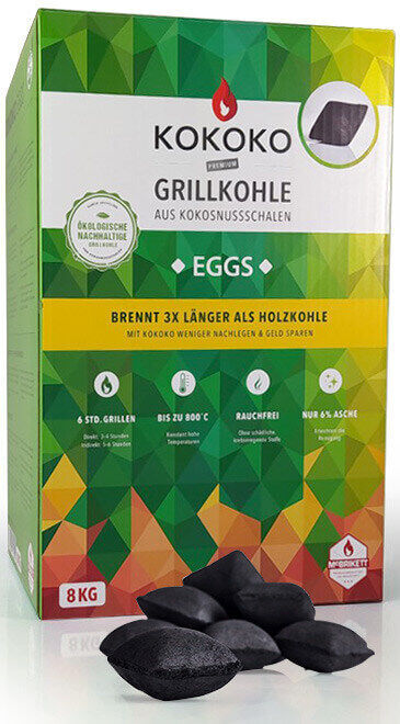 KOKOKO EGGS für Cobb Holzkohlegrill ~ 8kg von McBrikett