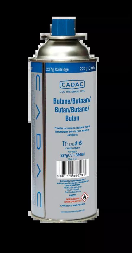 CADAC Kartusche 227g | Butan | Ventilgaskartusche für Gaskocher von CADAC