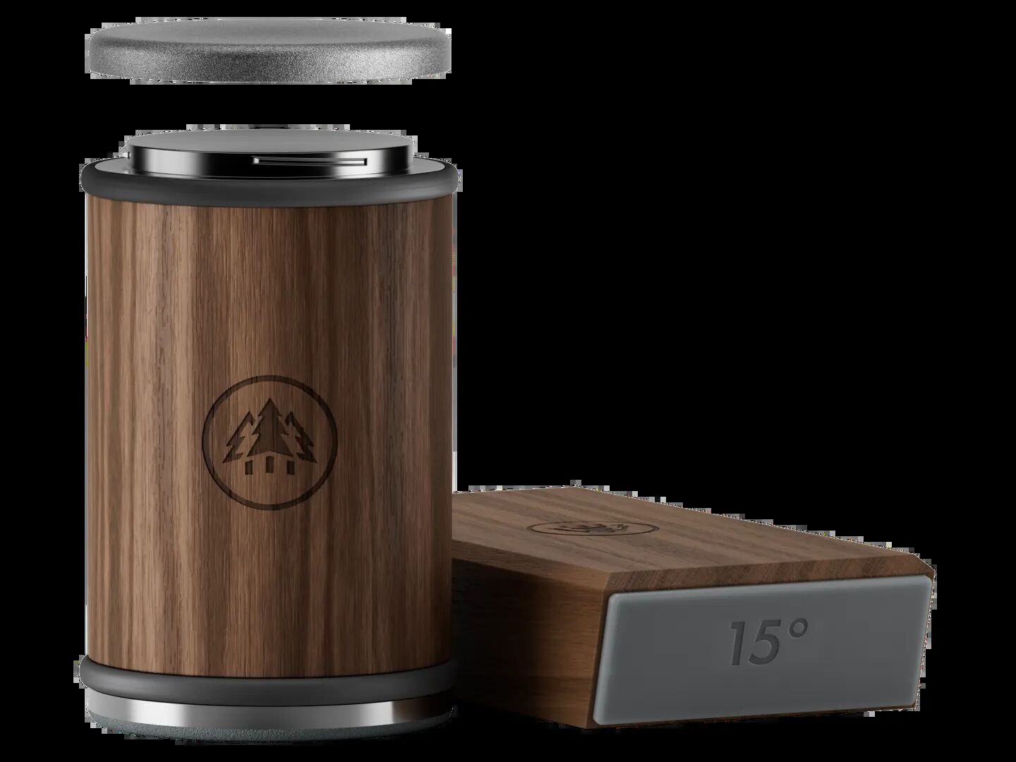 HORL® 3 Nussbaum Rollschleifer Messerschärfer + Magnetschleiflehre von HORL