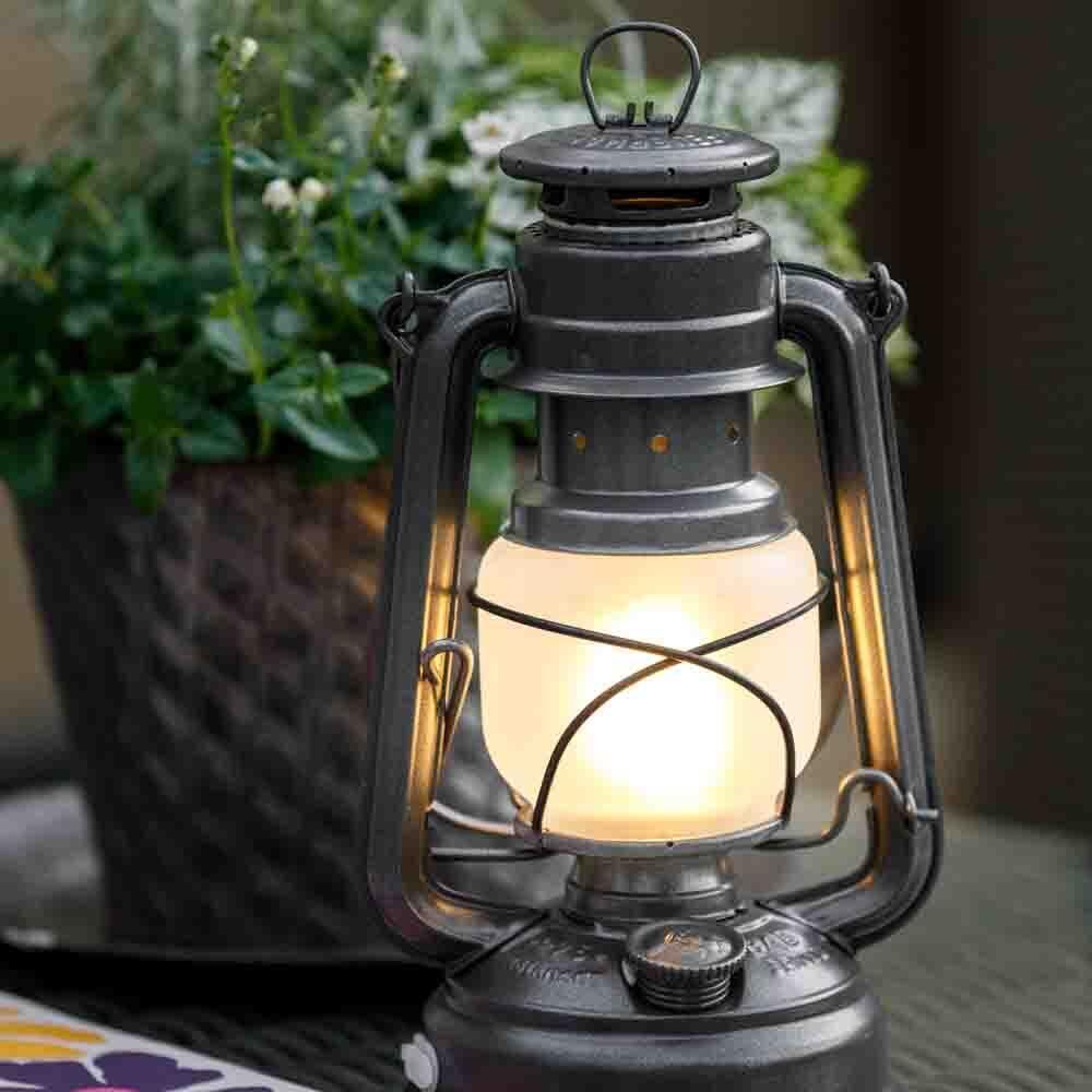 LED Laterne Baby Special 276 Sparkling Iron | bis 150 Lumen | Dimmbar | Feuerhand von Feuerhand