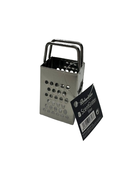 Boles d'olor Mini-Reibe - Vielseitige Perfektion für Amber Stones in der Farbe Silber von Boles d'olor