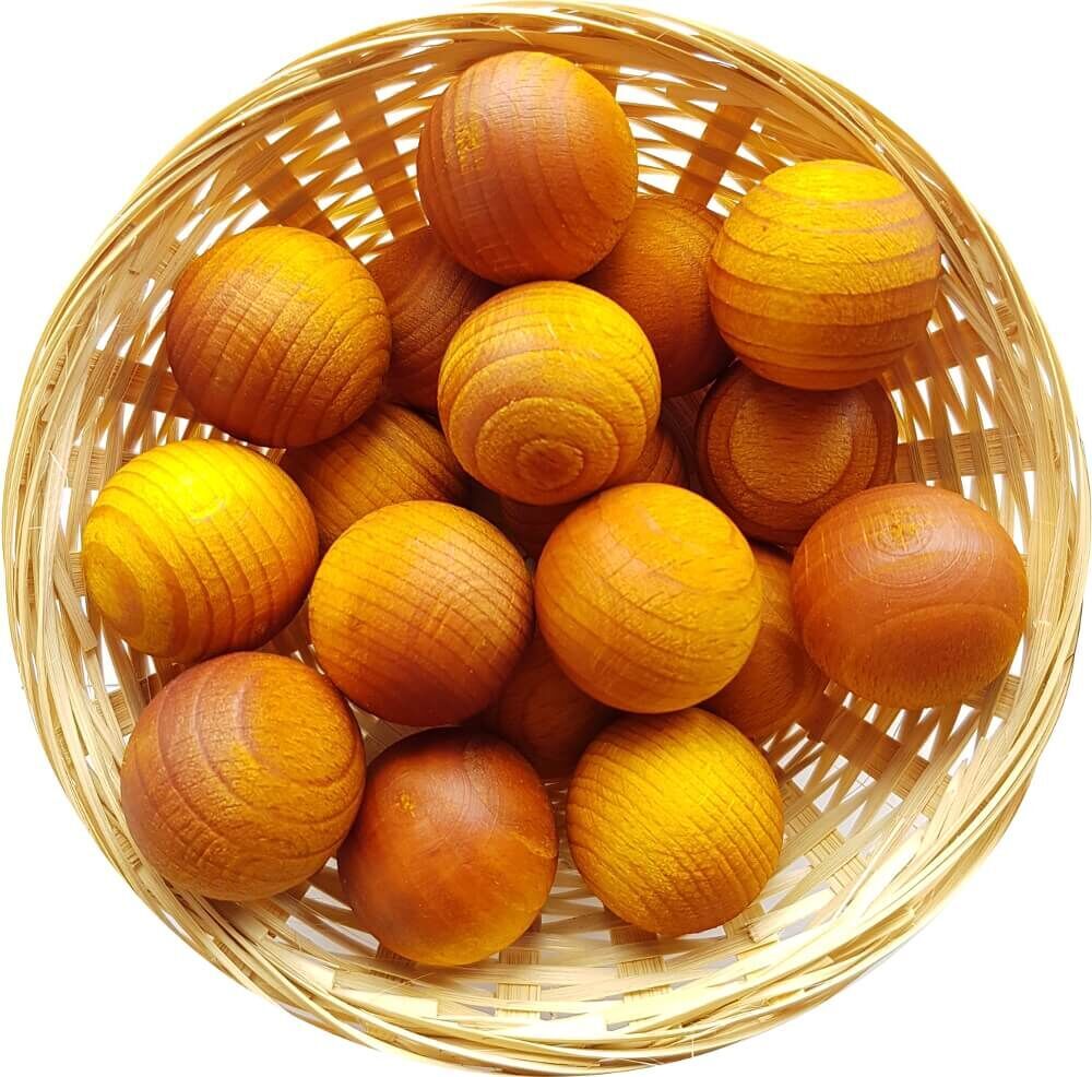 50x Jasmin Duftholz zur Lufterfrischung und Raumbeduftung - Dufthölzer - Duftfrüchte - Duftkugel von DuftHolz