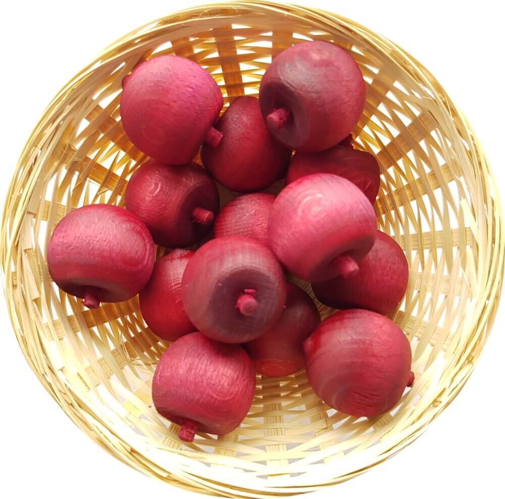 10x Wildkirsche Duftholz zur Lufterfrischung und Raumbeduftung - Dufthölzer - Duftfrüchte - Duftkuge von DuftHolz