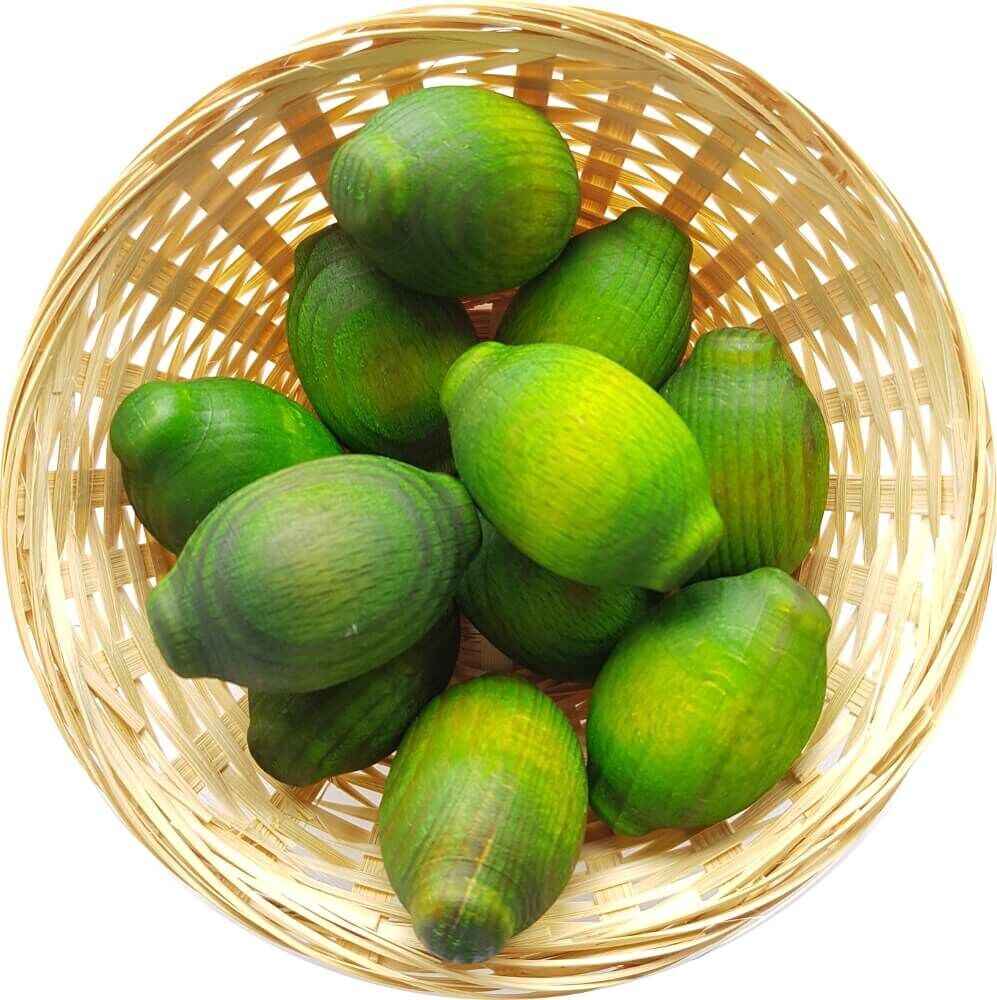 10x Limone Duftholz zur Lufterfrischung und Raumbeduftung - Dufthölzer - Duftfrüchte - Duftkugel von DuftHolz