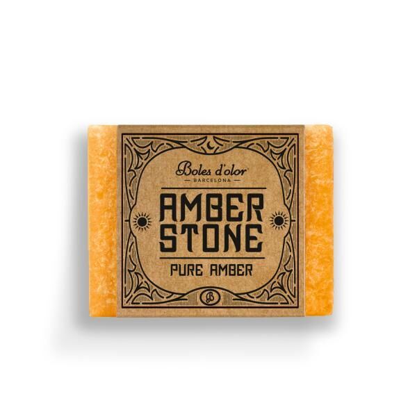 Amber Stone - Pure Amber Duft in Quadratform von Boles d'olor
