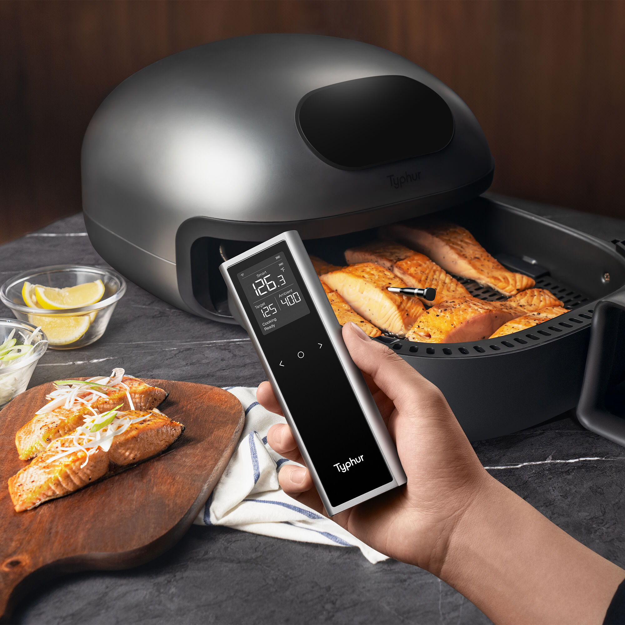 Typhur Sync One Wireless - Professionelles Digital Fleischthermometer IP67 wasserdicht von Typhur