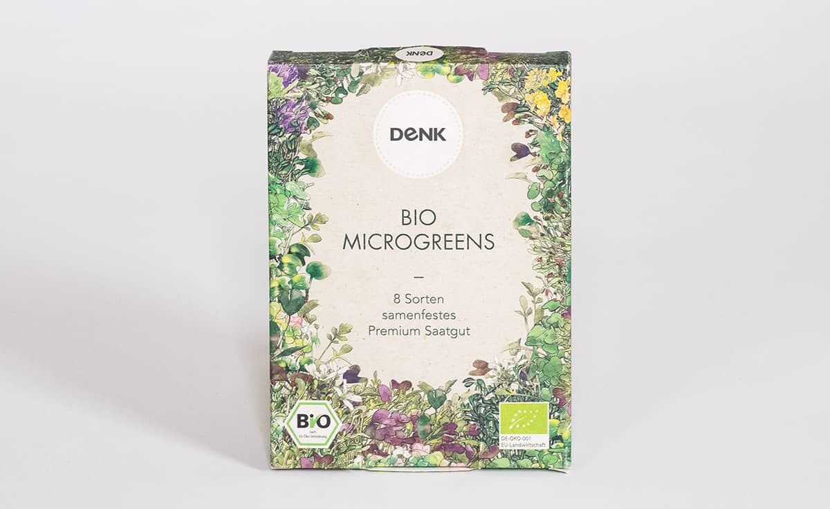 Bio Samen-Set mit 8 verschiedenen Sorten für Mikrogarten | MG-S von DENK Keramik